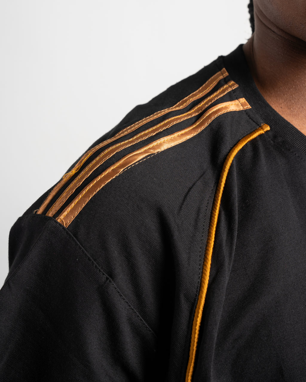 Black Real Madrid cotton T-shirt