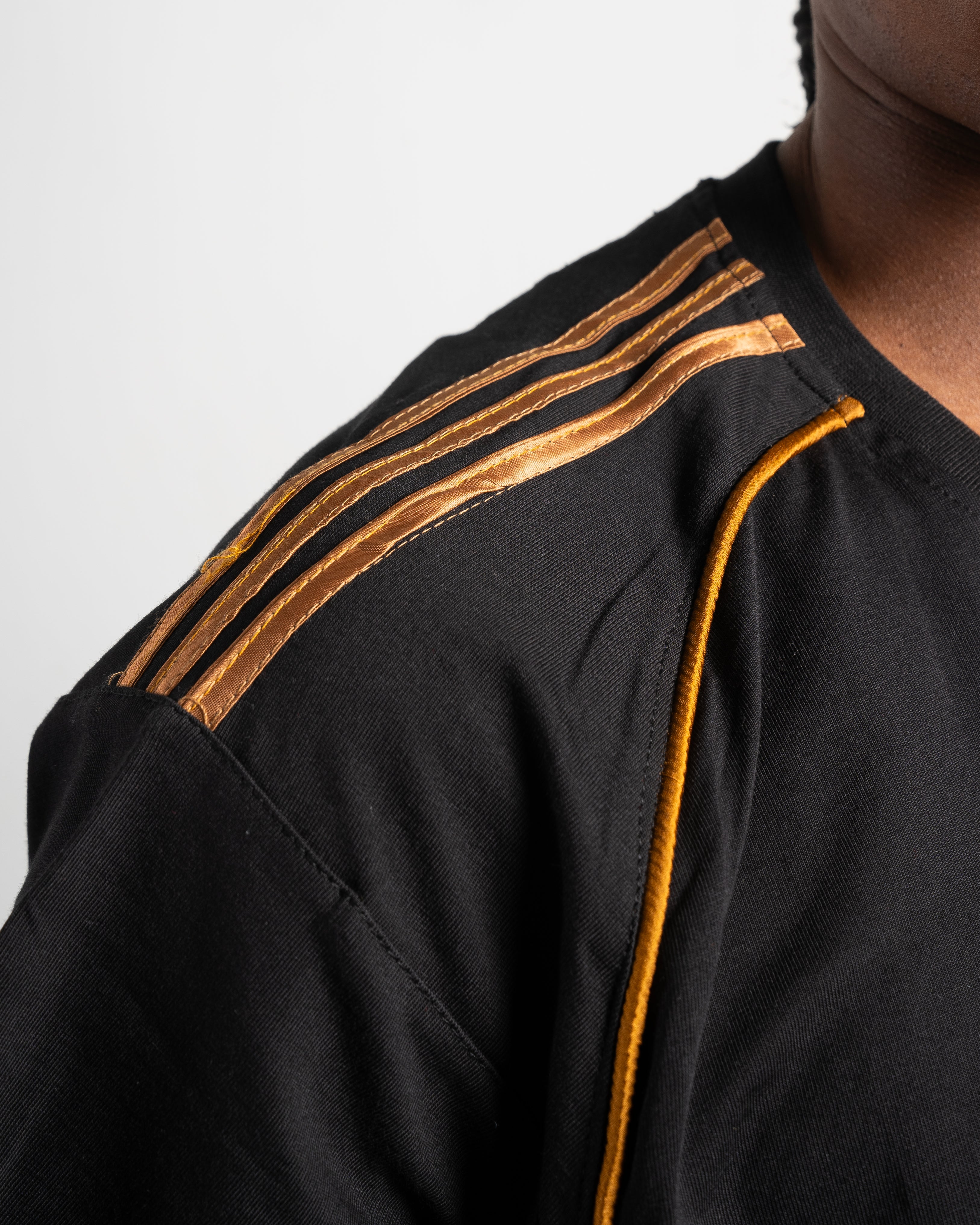 Black Real Madrid cotton T-shirt