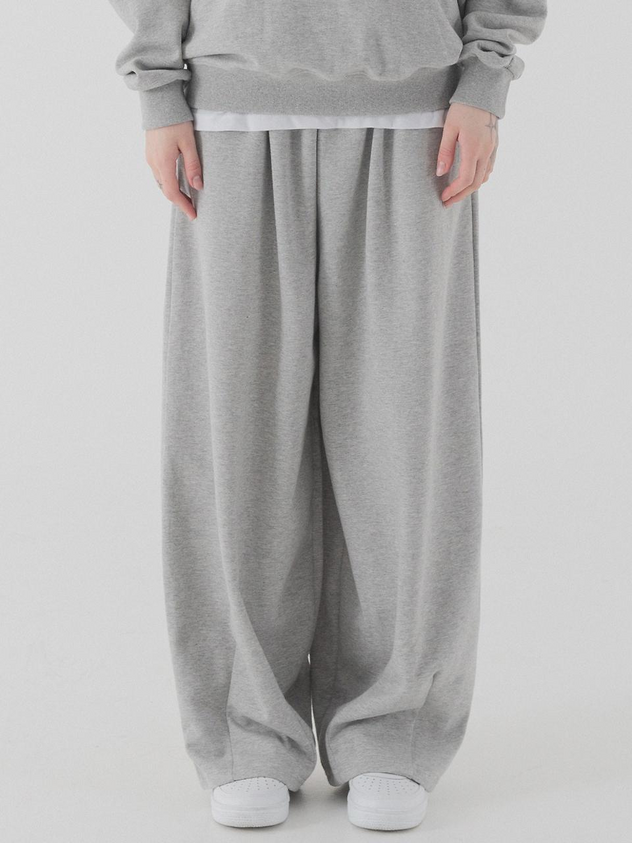 ESSENTIAL BAGGY SWEAPANTS (GRAY)