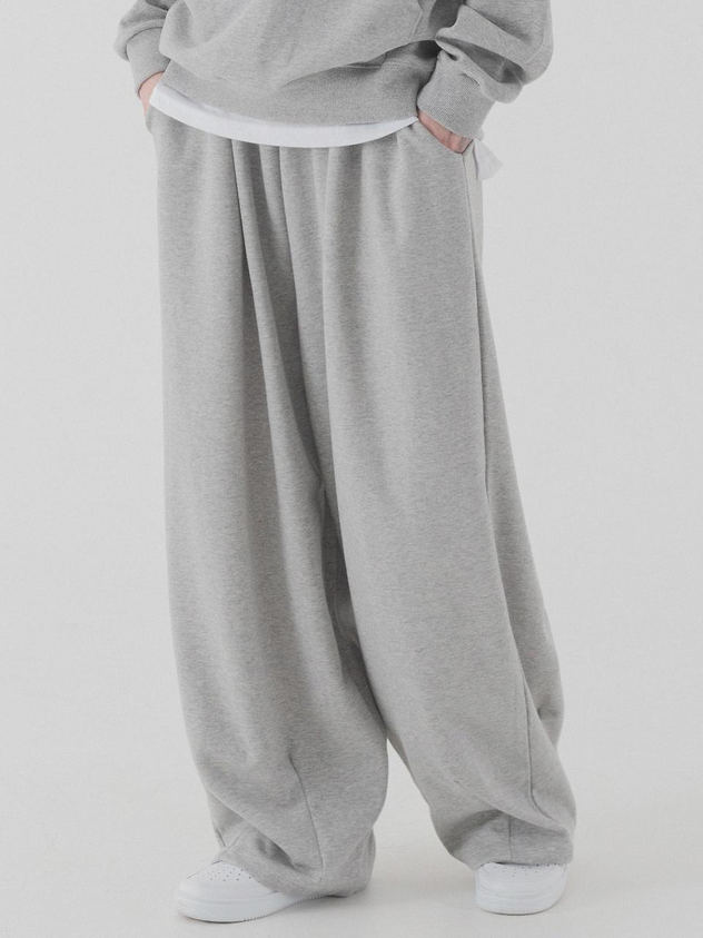 ESSENTIAL BAGGY SWEAPANTS (GRAY)